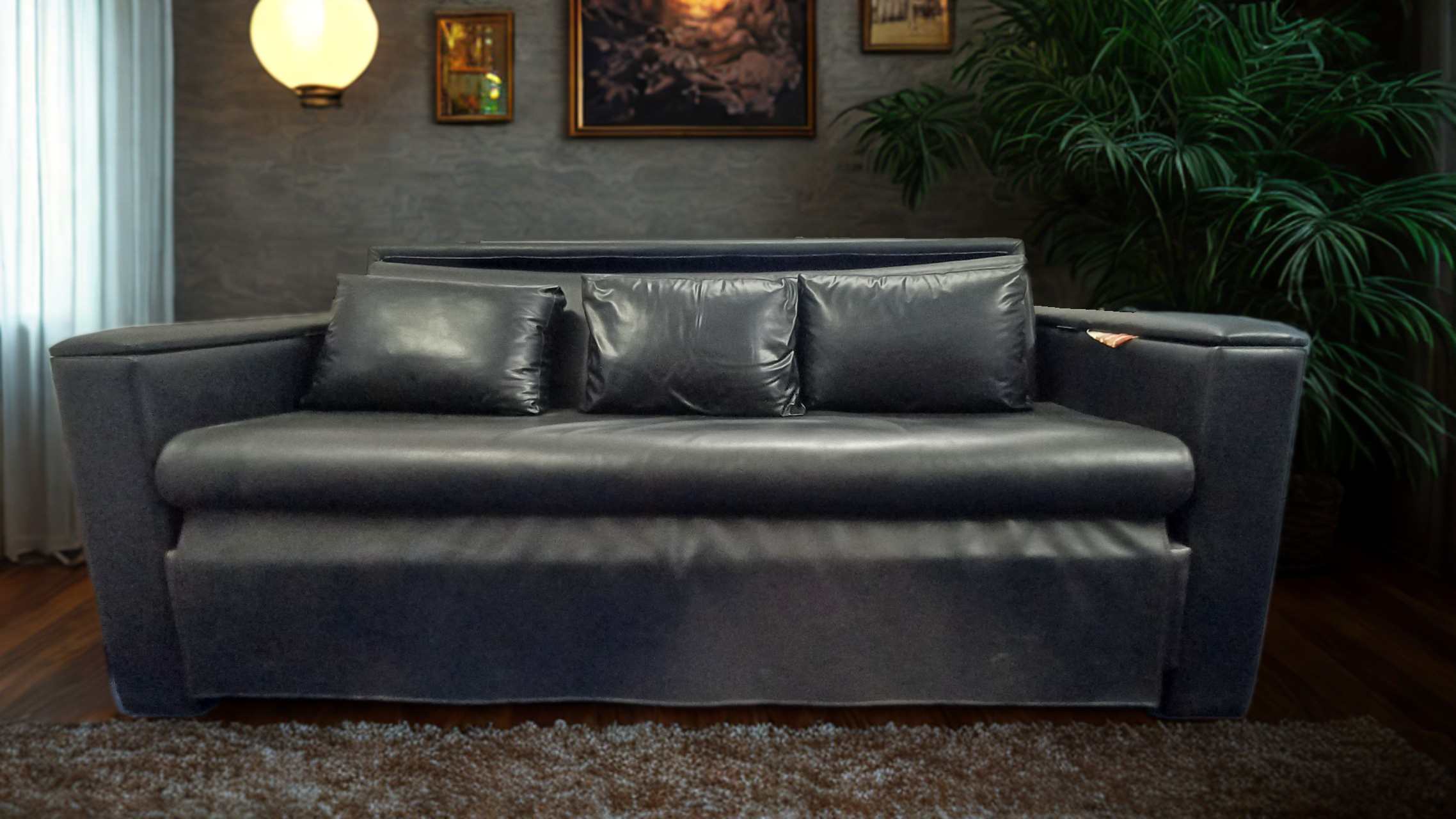 King size - 3 seater Sofa Cum Bed - Image 2