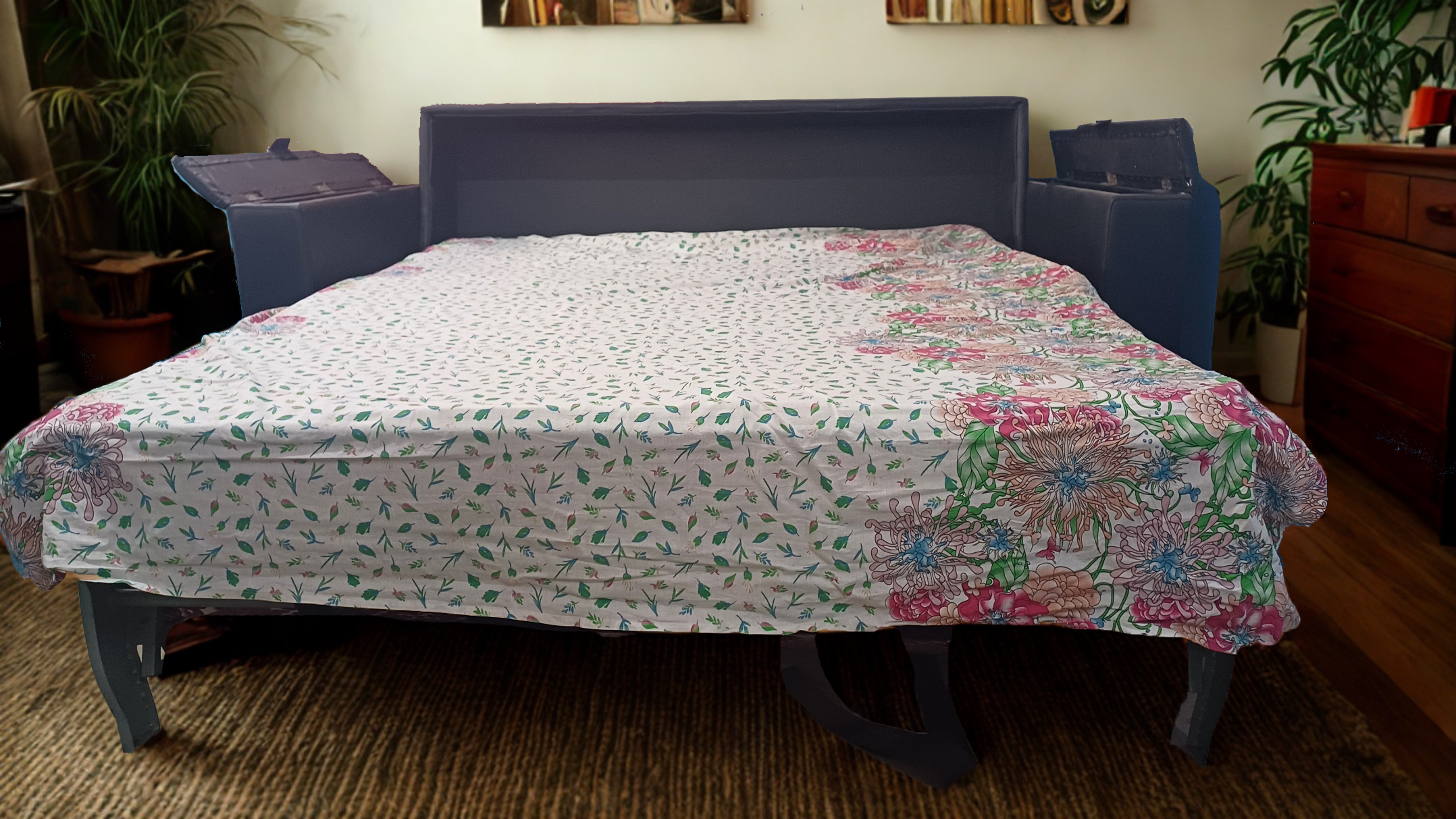 King size - 3 seater Sofa Cum Bed - Image 5